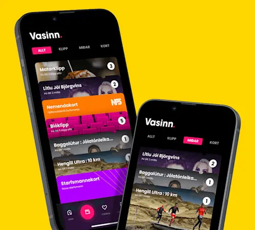 Geymdu Tix.is miðana þína í Nova appinu!