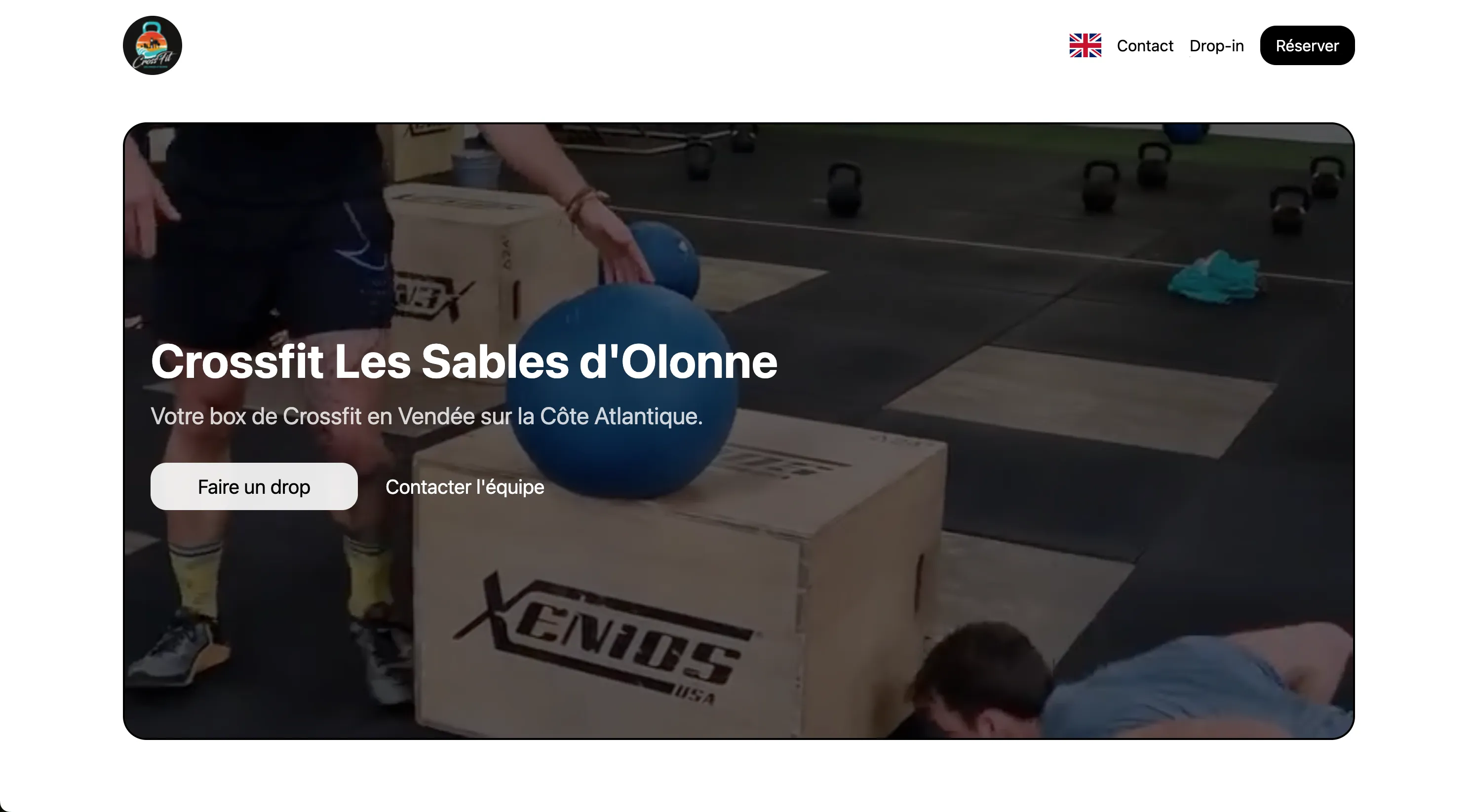 Crossfit Les Sables d'Olonne Homepage