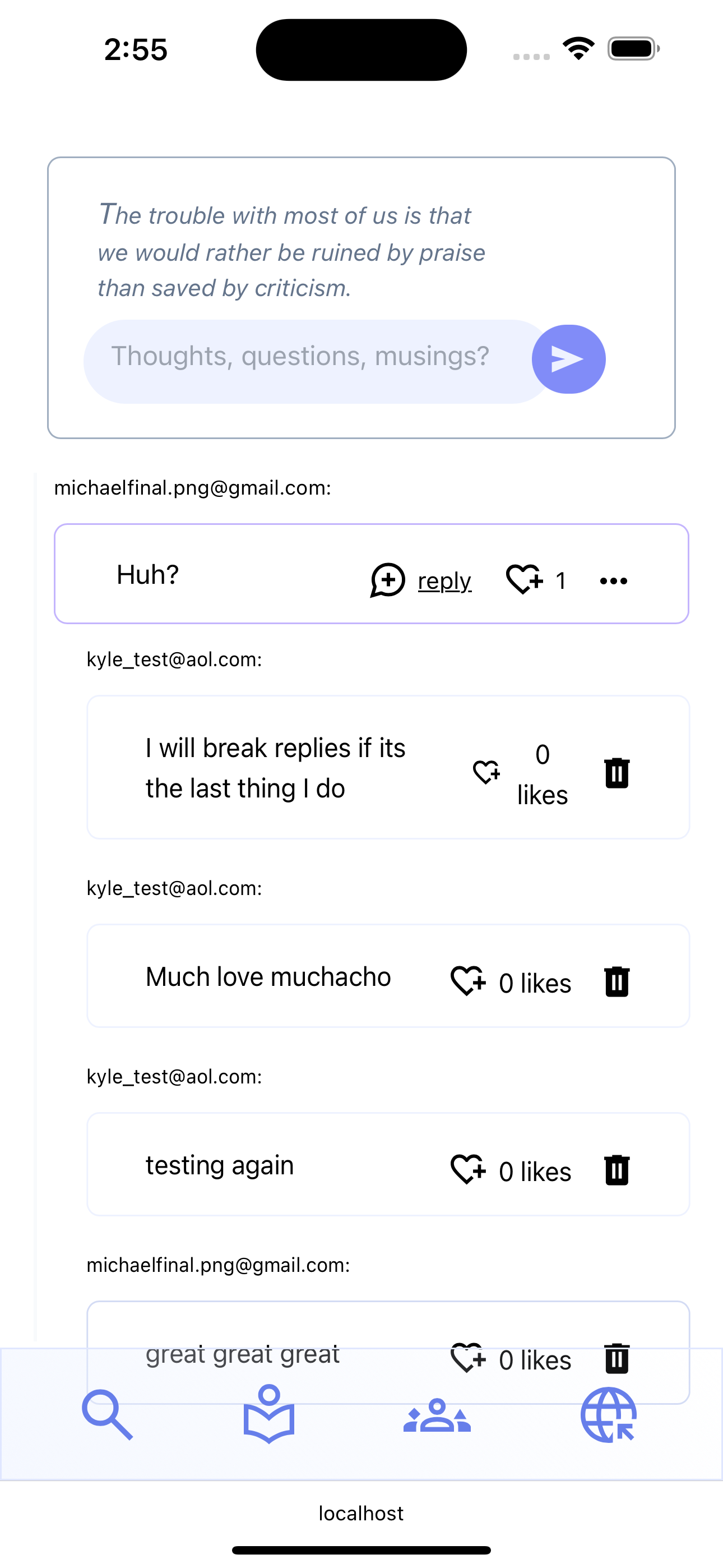comments