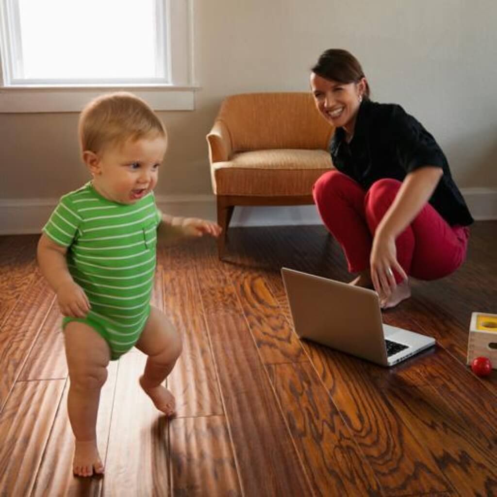 Come imparano a camminare i bambini
