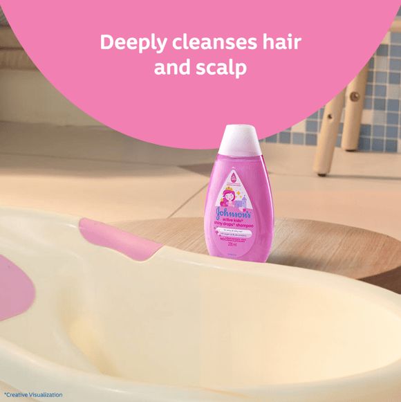 Johnson’s® Active Kids® Shiny Drops Shampoo - Image 3 - Johnson's Baby - en-IN