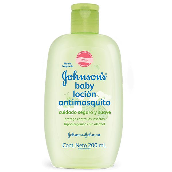 JOHNSON’S® baby loción antimosquitos hora de jugar