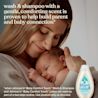 Wash & Shampoo with a gentle, comforting scents is proven to build parent & baby connection