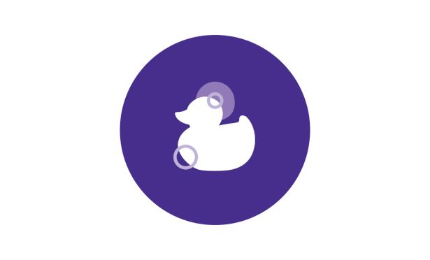 Johnson's Baby warm bath duck icon