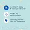 World’s #1 baby & child care brand, tested by pediatricians, clinically proven safe for newborns