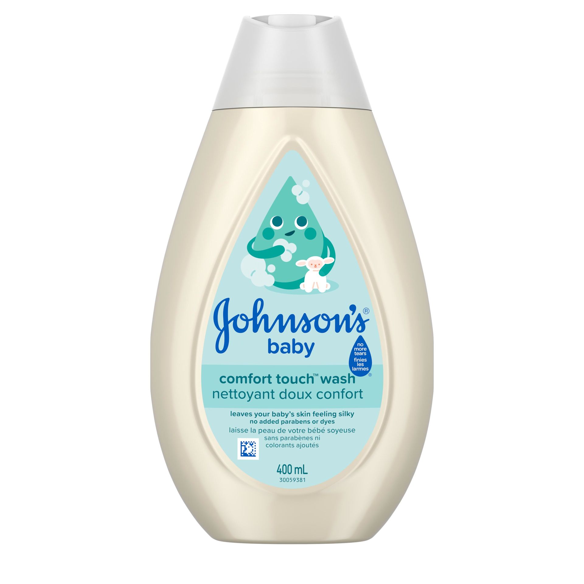 Nettoyant et shampoing pour nouveau-nés JOHNSON'S® DOUXCOTON®