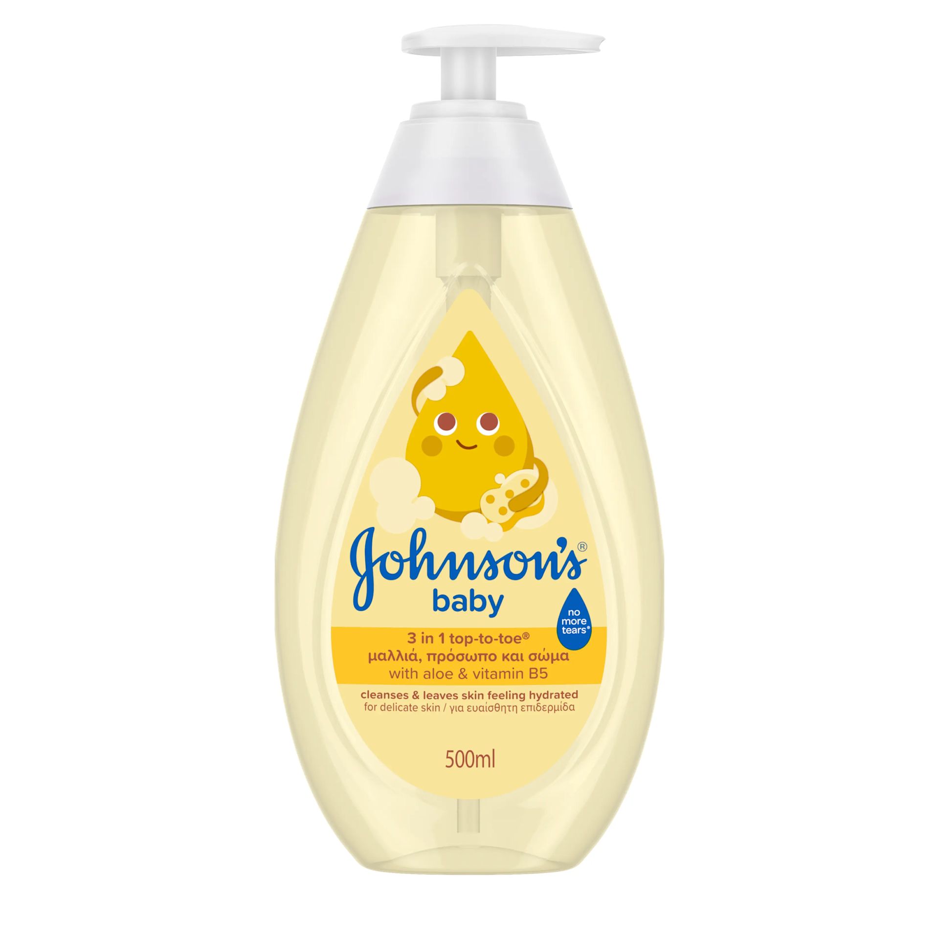 JOHNSON’S® BABY top-to-toe 3 in 1 pentru întreg corpul