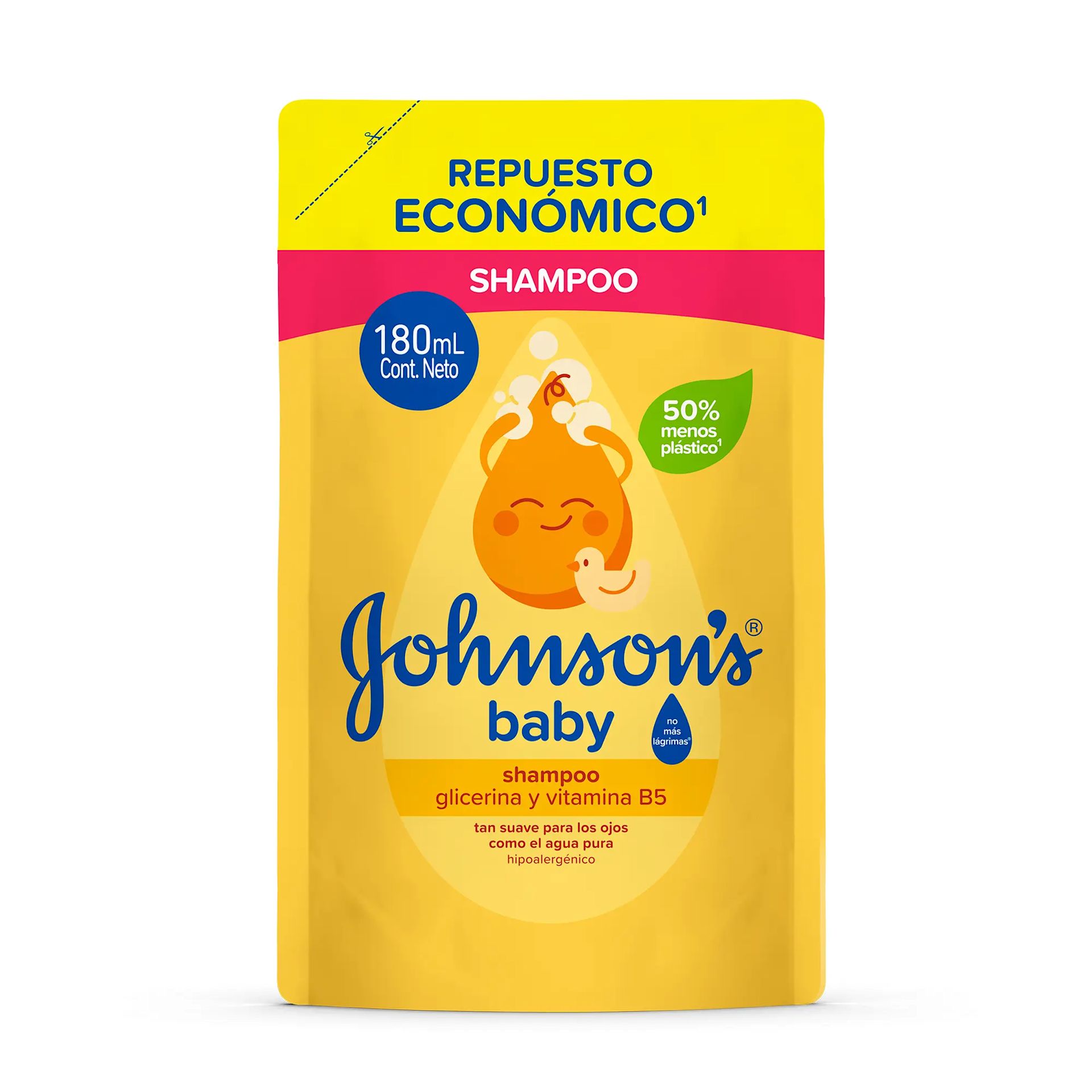 Repuesto Shampoo Bebé JOHNSON’S® Baby Original