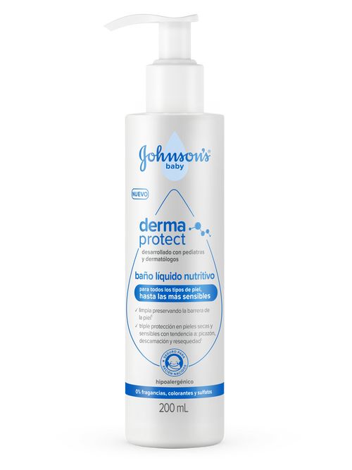 Baño Líquido Bebé JOHNSON'S Derma Protect 

