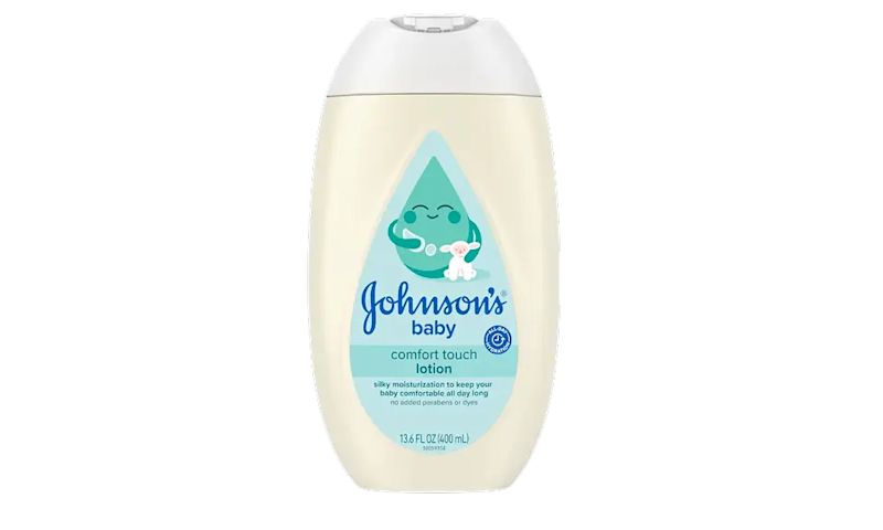 Johnson’s® Our Scents & Fragrance featuring Comfort Touch Newborn Baby Face & Body Lotion Bottle Image
