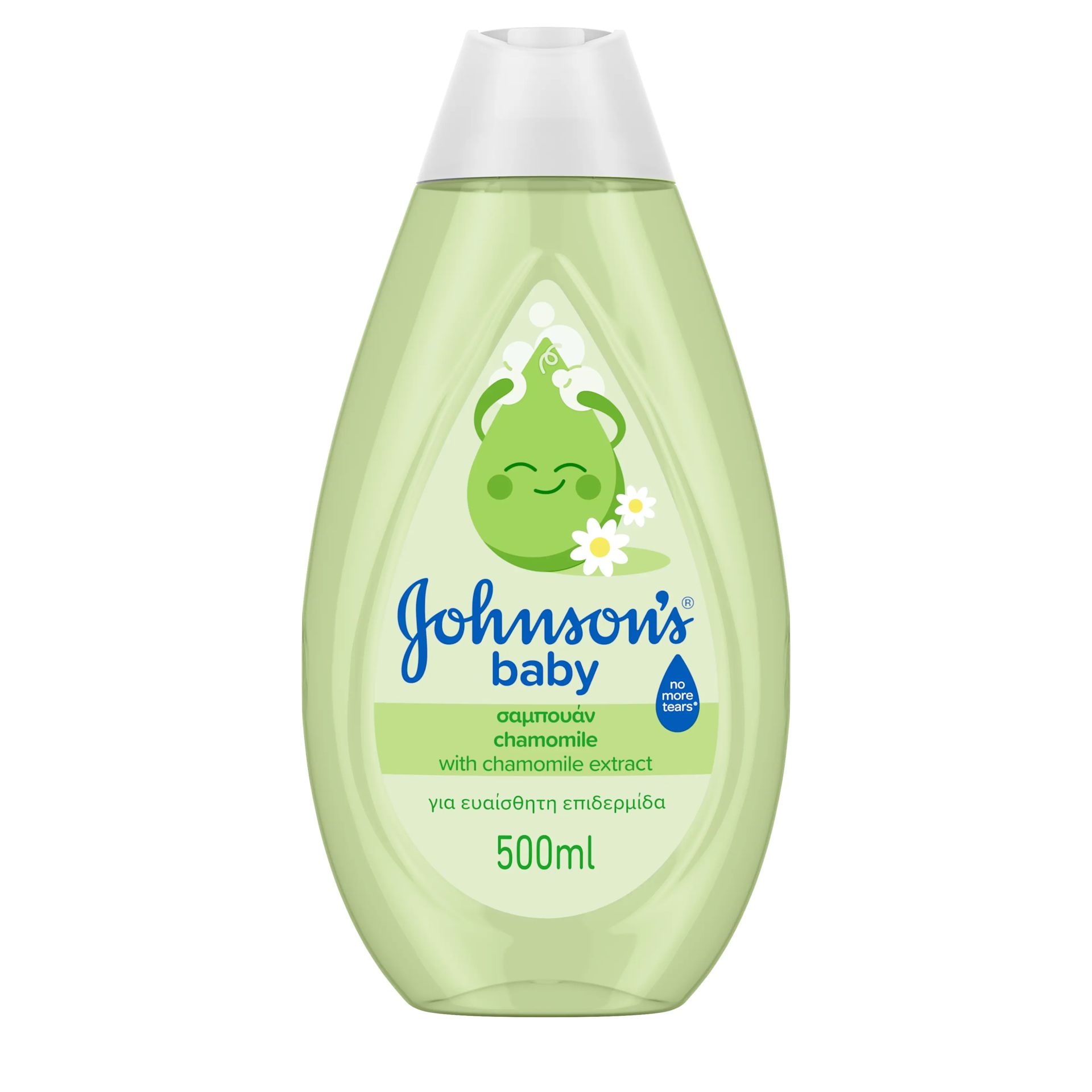 JOHNSON’S® BABY σαμπουάν με χαμομήλι, 500ml