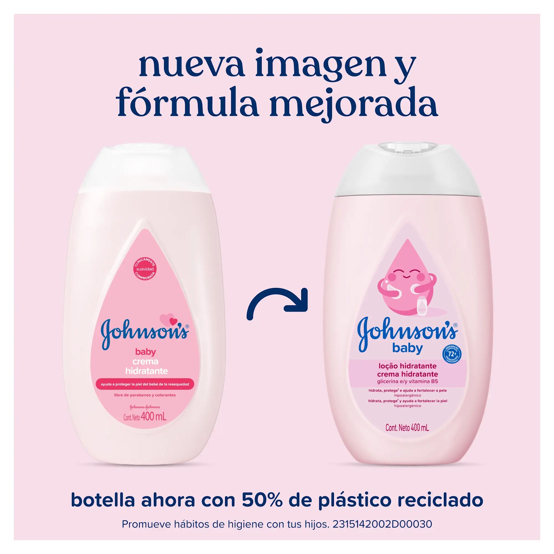 LATAM JBaby Vision MX DigitalBanners Pink Lotion NewPackaging 400ML ATF1 2000x2000 PNG