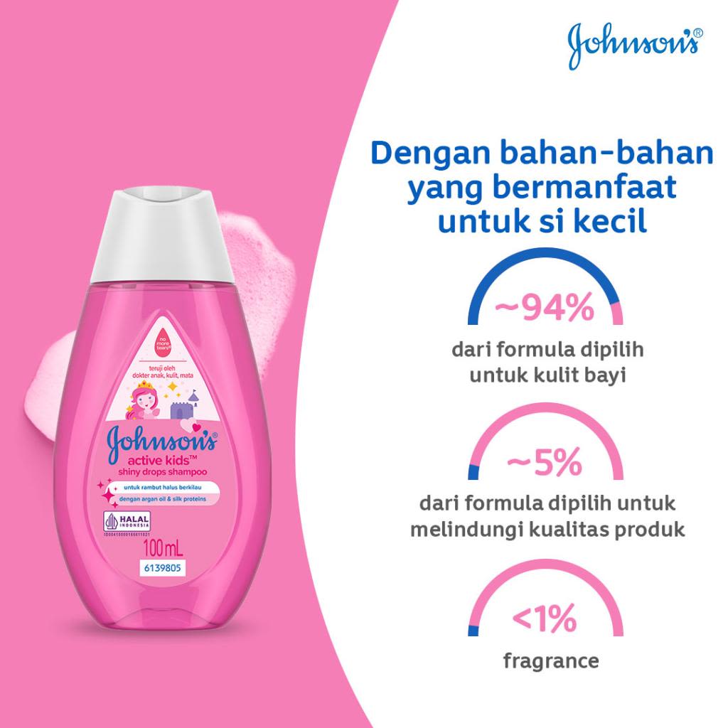JOHNSON'S Active Kids™ Shiny Drops Shampoo - Image 3 - Johnson's Baby - id-ID