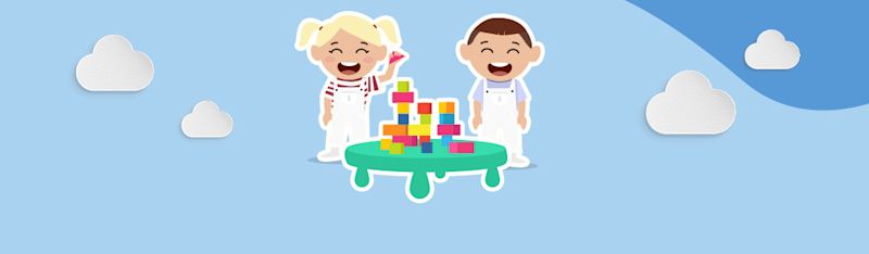 Jocuri pentru copii de jucat în casă - Hero Image - Johnsons Baby - ro-RO
