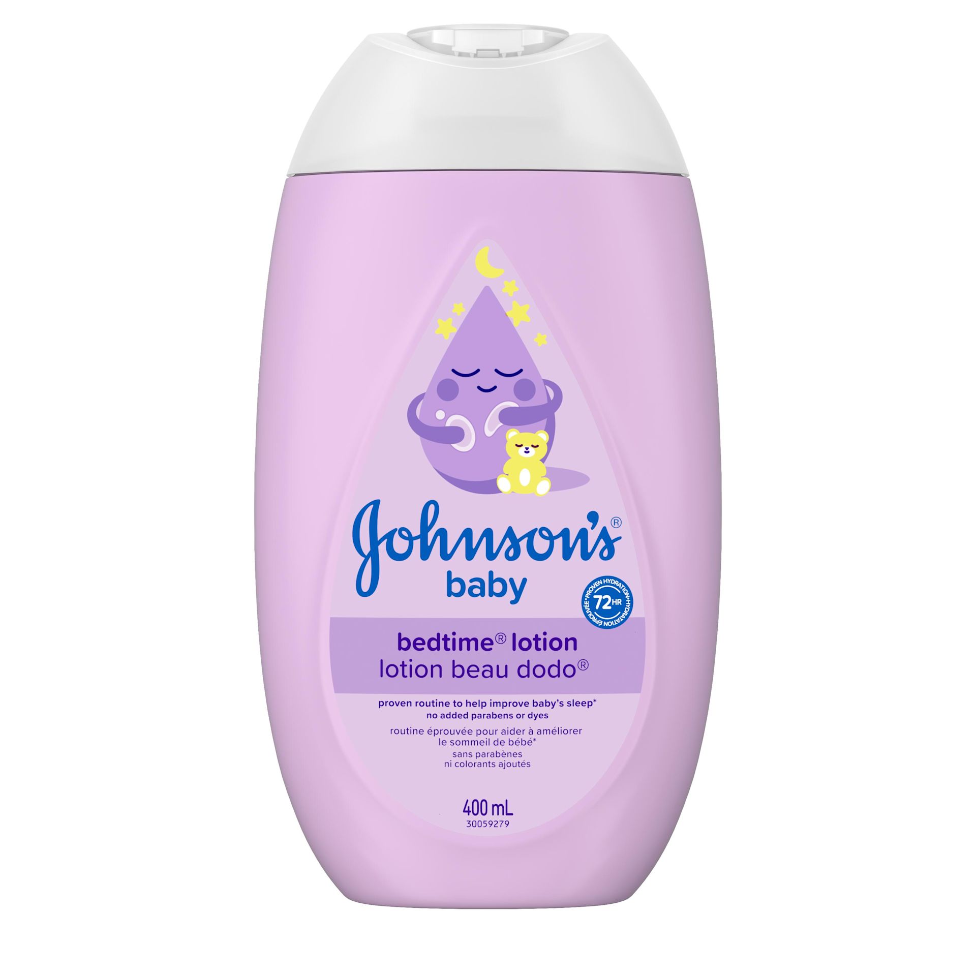 Front shot of JOHNSON'S® BEDTIME® Lotion, 800mL bottle