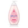 Johnson's baby moisture wash bottle, 27.1 fl oz (800 ml), with no more tears formula.