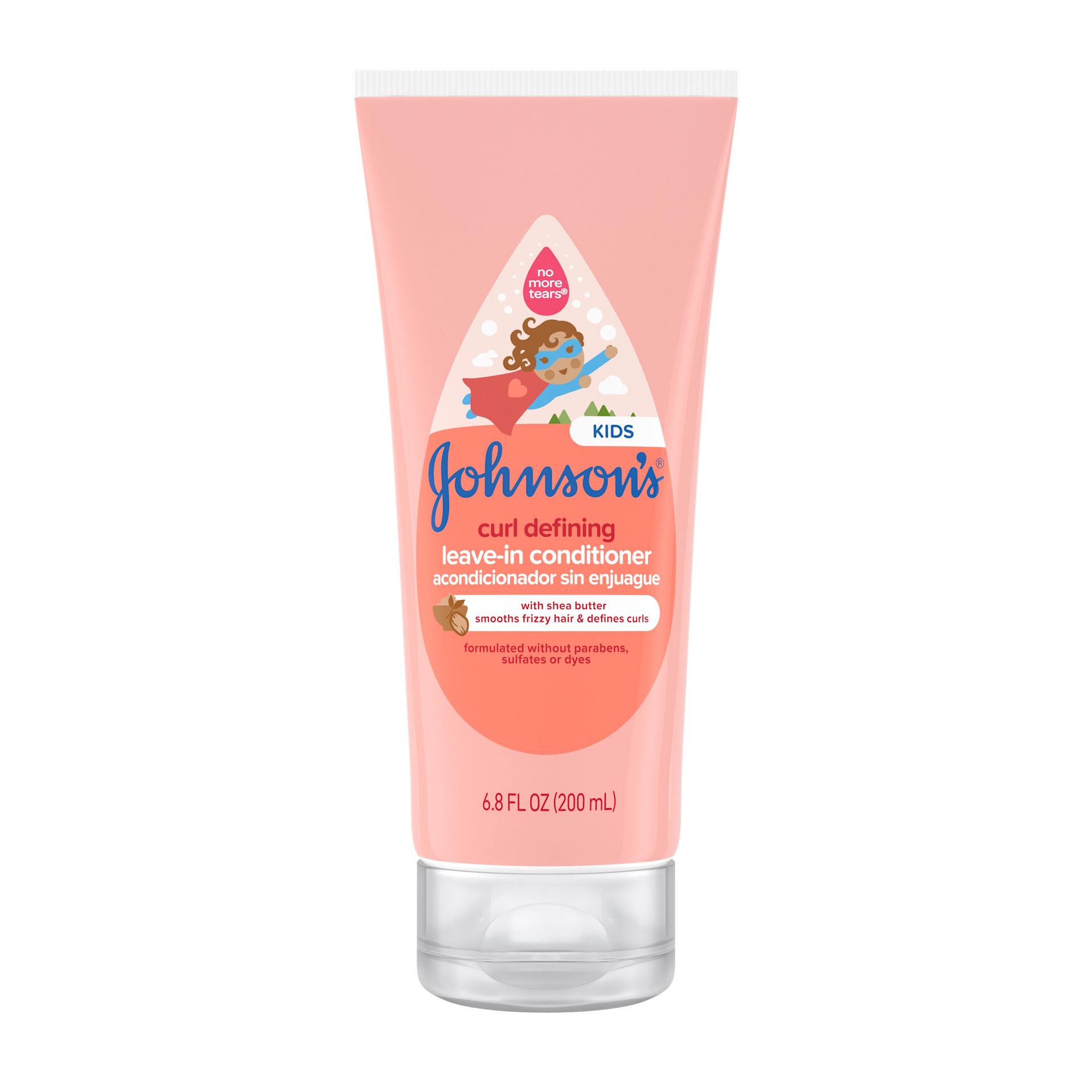 Front Pack shot of Johnson's® Curl Defining Leave-In Conditioner 6.8FL OZ 200ML