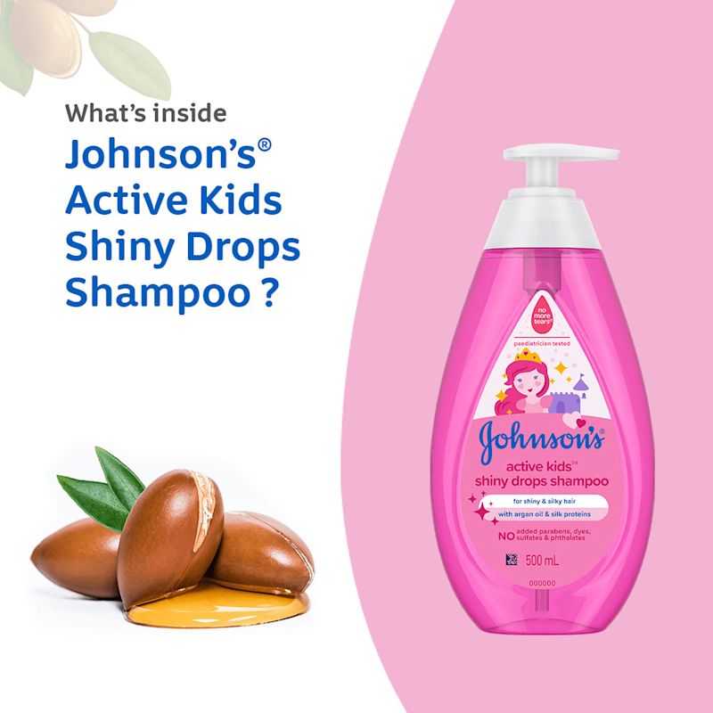 จอห์นสัน แอคทีฟ คิดส์ ชายน์นี่ ดร็อปส์ แชมพู - Image 9 - Johnson's Baby - th-TH