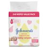 Johnsons fragrance free baby wipes