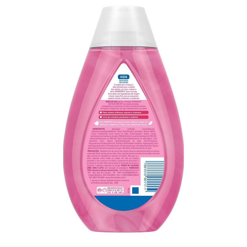 JOHNSON’S® Shampoo Gotas de Brilho 400ml
