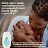 Lotion with a gentle, comforting scents is proven to build parent & baby connection