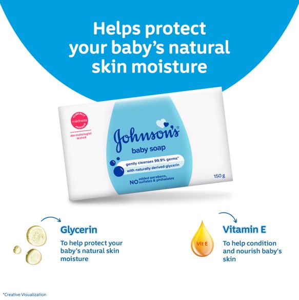 Johnson’s® Baby Soap - Image 4 - Johnson's Baby - hi-IN