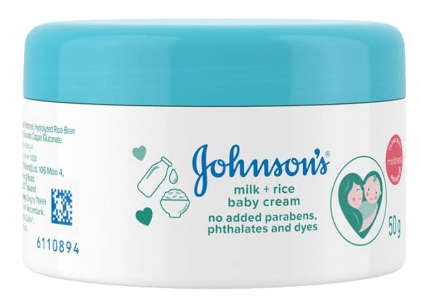 Kem dưỡng thể Johnson's® Milk & Rice Baby Cream image 1