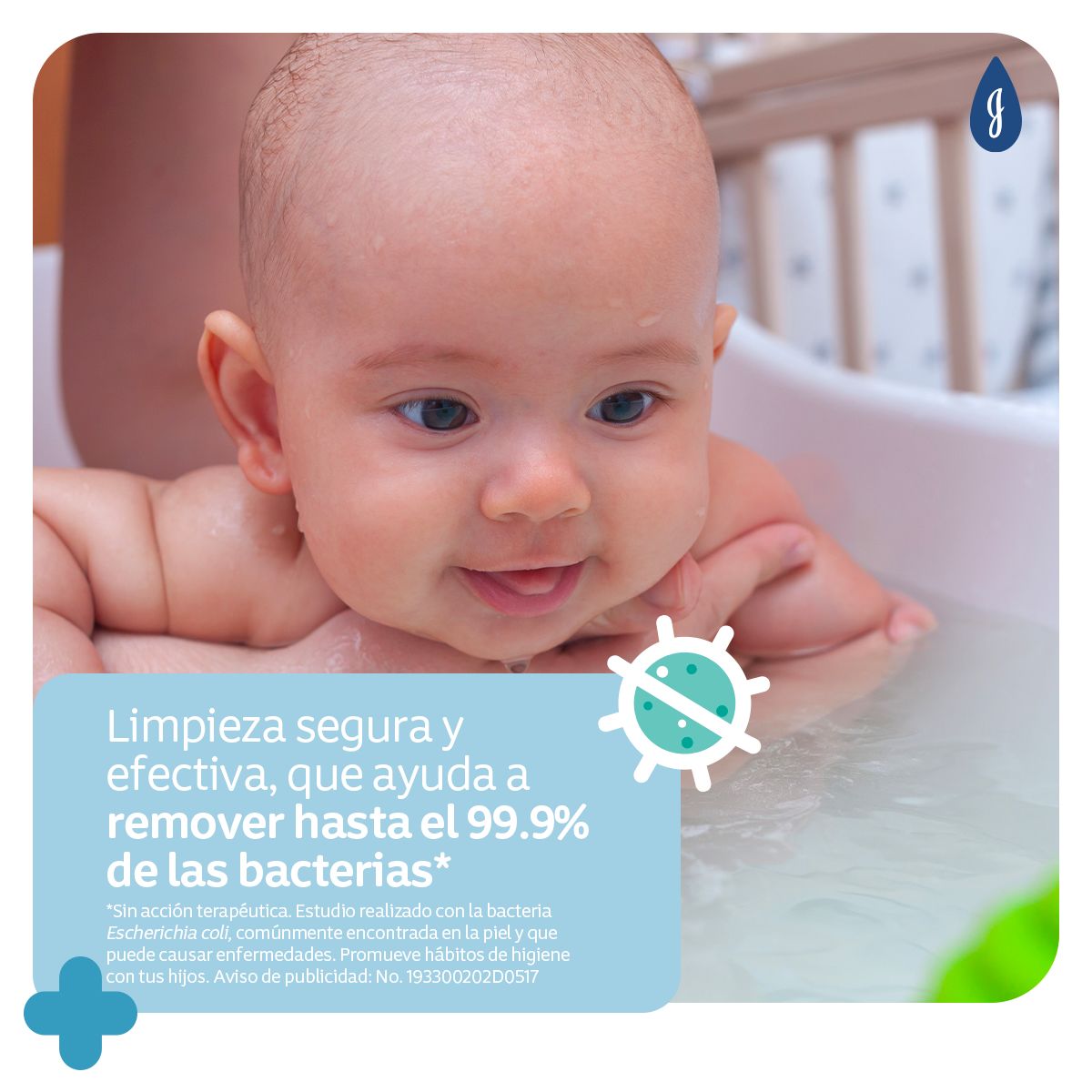 JOHNSON’S® baby jabón en barra original