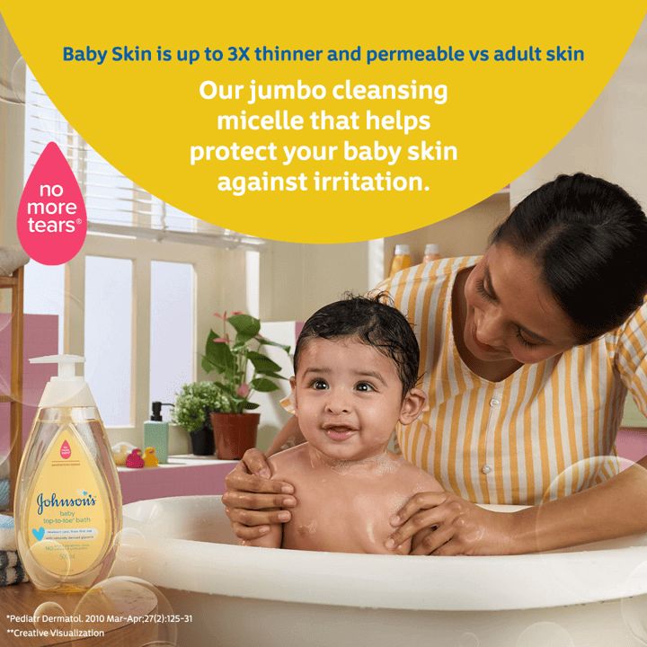 Johnson’s® Baby Top-To-Toe® Bath - Image 3 - Johnson's Baby - en-IN
