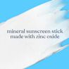 JOHNSON’S® Baby Mineral Sunscreen stick made with zinc oxide