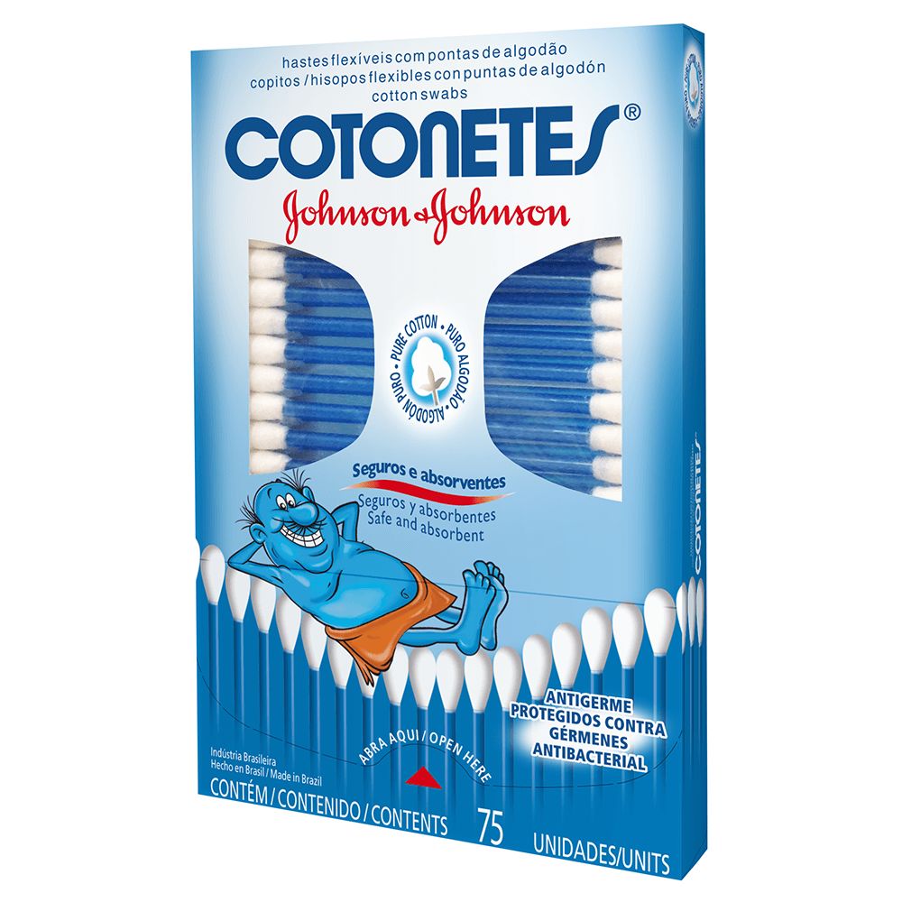 JOHNSON’S® baby cotonetes para la limpieza del bebé