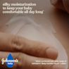 Silky moisturization to keep your baby comfortable all day long