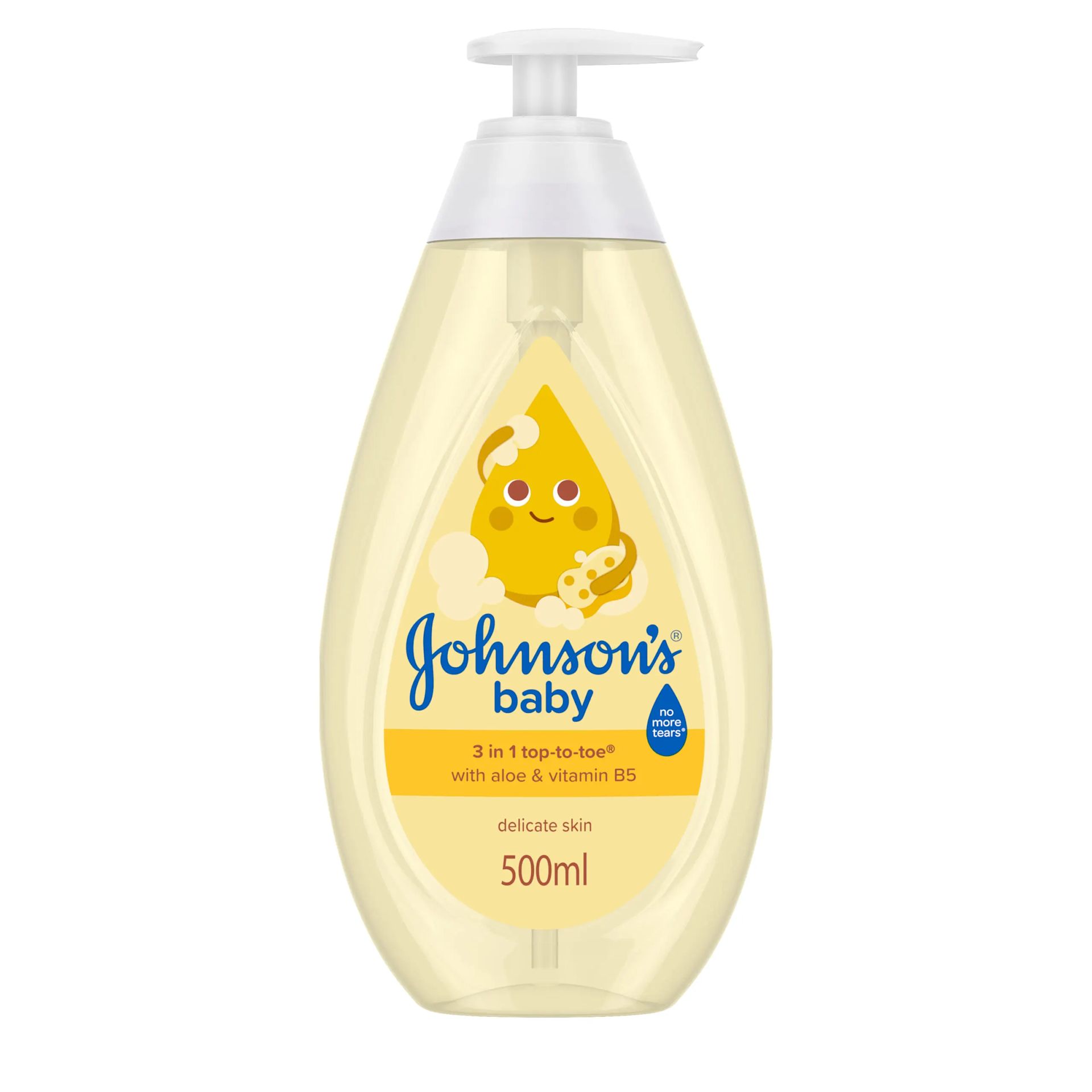 JOHNSON’S® Baby Top-to-Toe 2in1 шампоан за коса и тяло 
