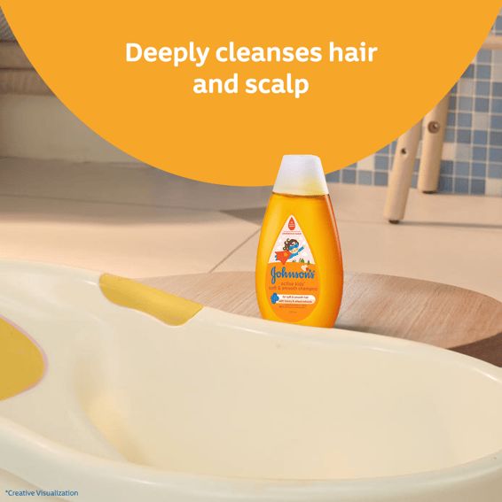 Johnson’s® Active Kids® Soft & Smooth Shampoo - Image 3 - Johnson's Baby - hi-IN