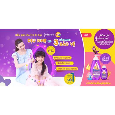 Dầu gội Johnson’s ® Active Kids™ Strong and Healthy Shampoo - Image 5 - Johnson's Baby