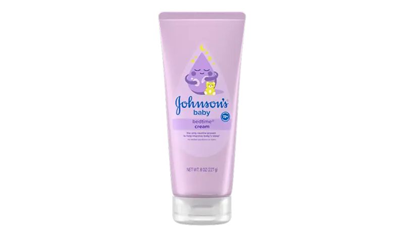 Johnson’s® Our Scents & Fragrance featuring Baby Bedtime® Moisturizing Cream Bottle Image