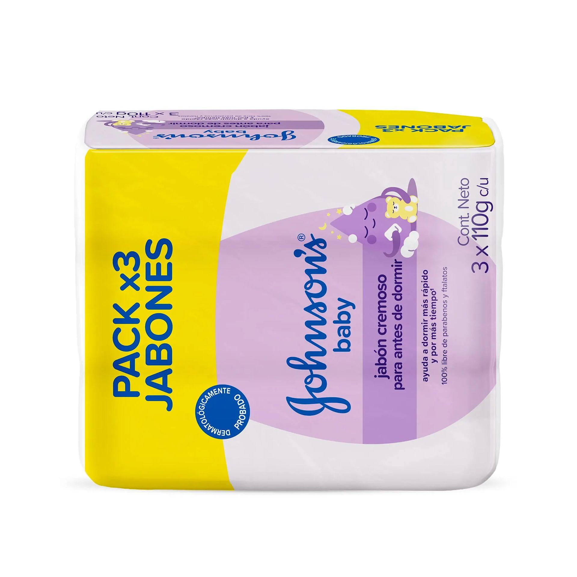 JBABY LATAM COL 7702031407188 JABON BEDTIME 3XPACK 330G 00180