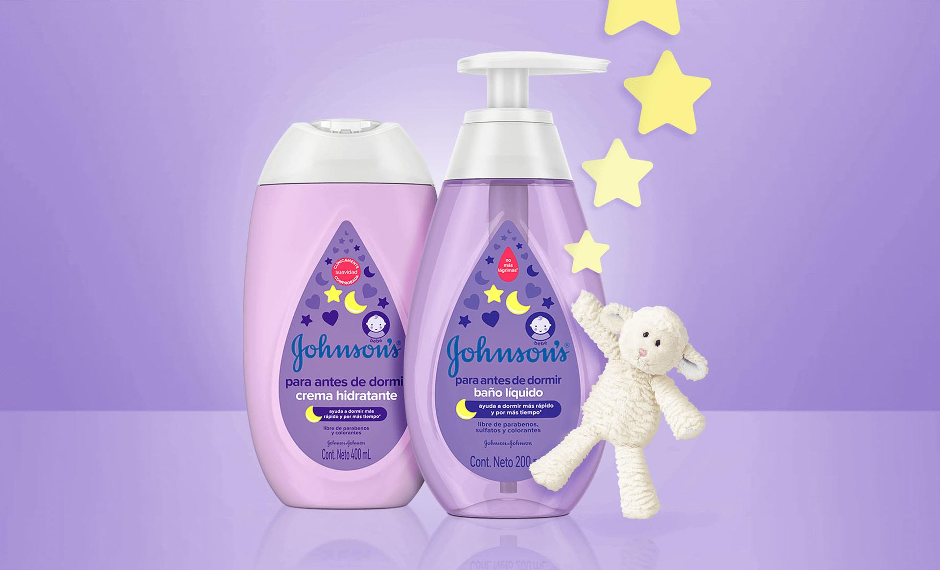 Línea JOHNSON’S® Baby para antes de dormir