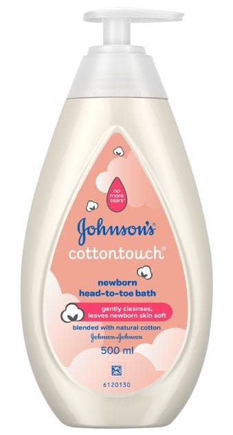 JOHNSON'S® cottontouch® Newborn Head-To-Toe Bath