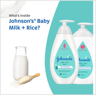 จอห์นสัน มิลค์ + ไรซ์ เบบี้ โลชั่น - Image 10 - Johnson's Baby - th-TH