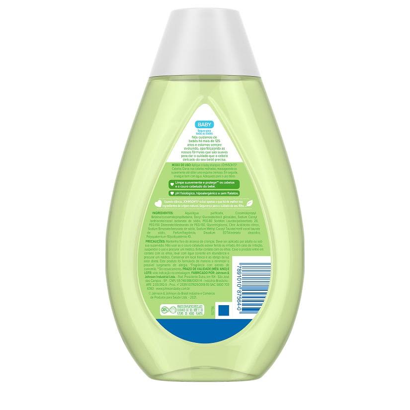 JOHNSON’S® Shampoo Cabelos Claros 400 ml
