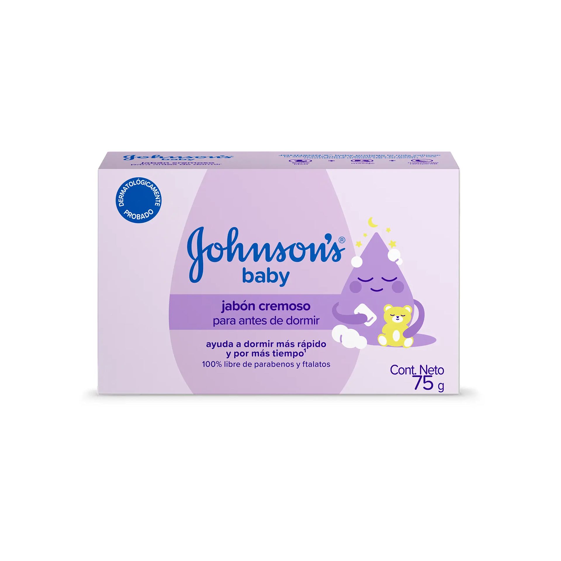 JOHNSON’S® baby jabón cremoso para antes de dormir