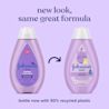 Johnson's® Calming Baby Shampoo new look, same great formula