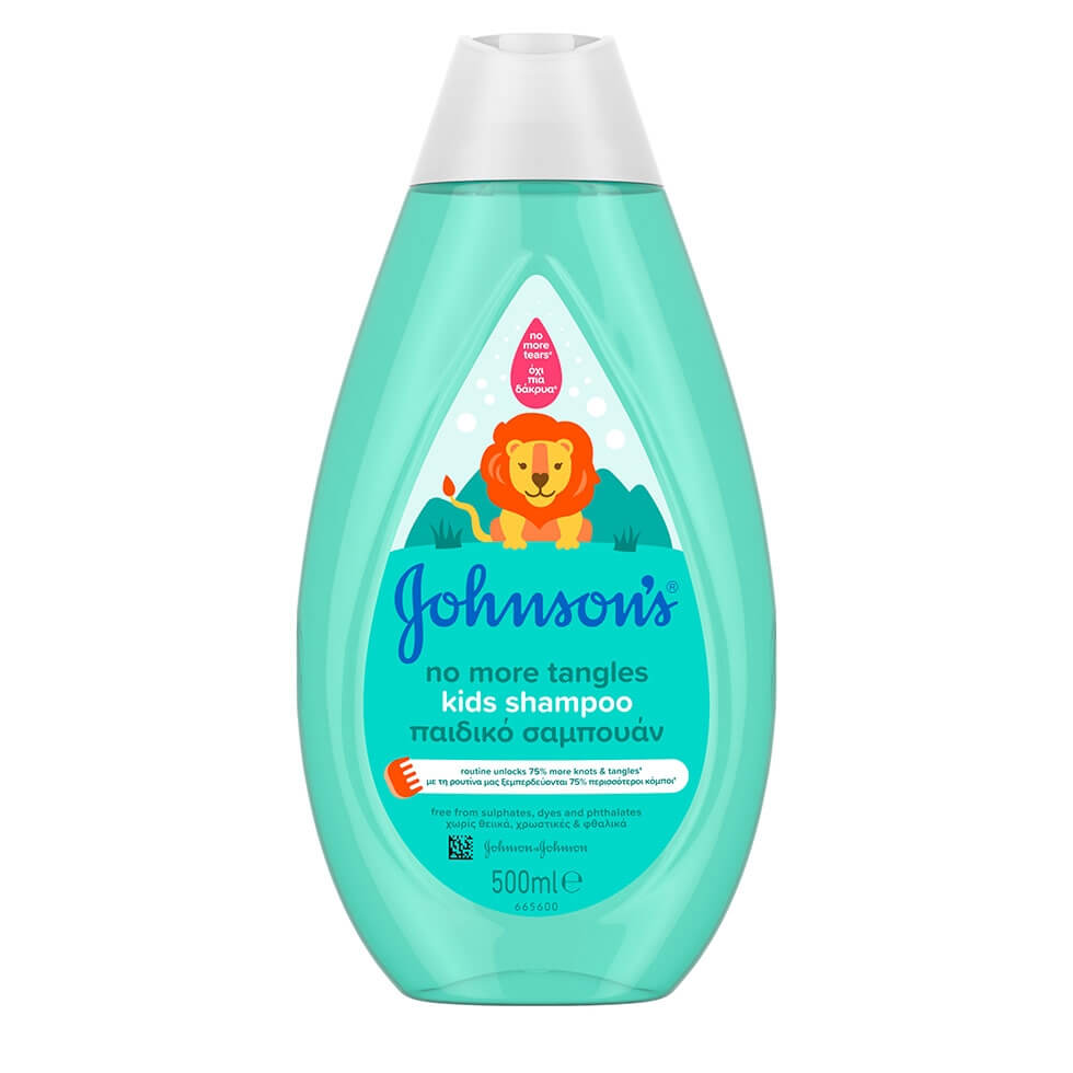 JOHNSON’S® Kids Σαμπουάν No More Tangles®