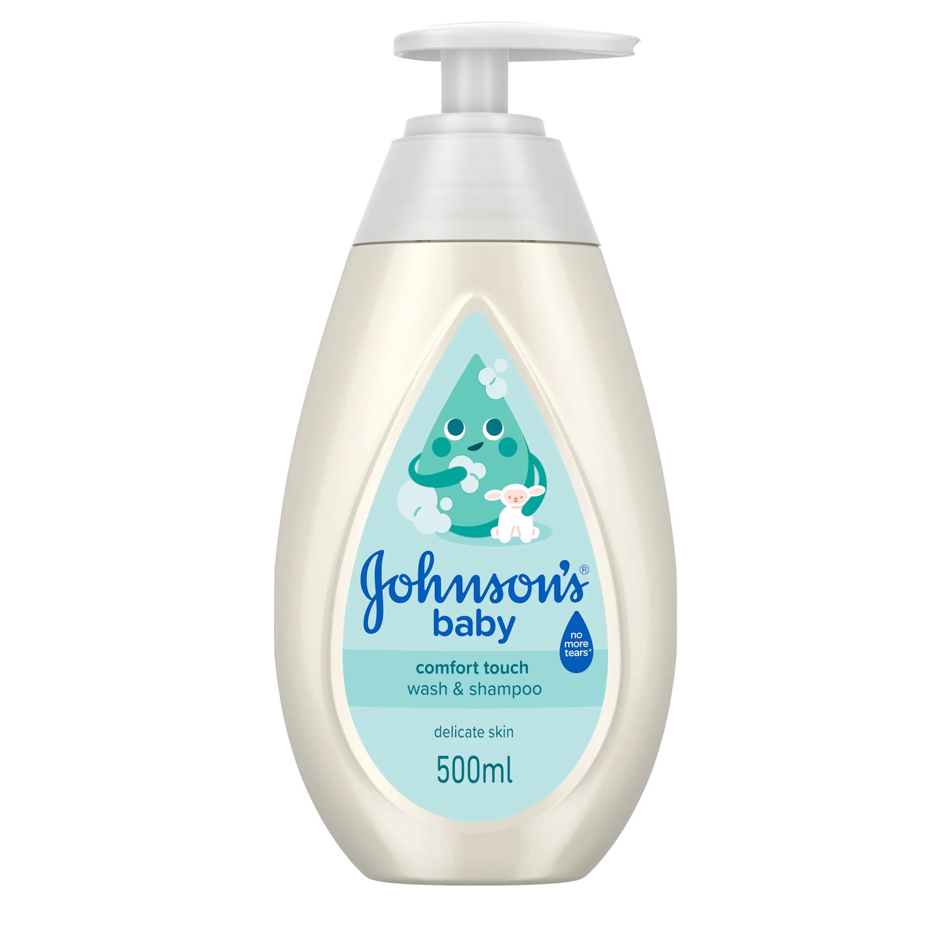 JOHNSON'S® Cottontouch™ 2-u-1 gel za pranje kose i tijela novorođenčadi i djece