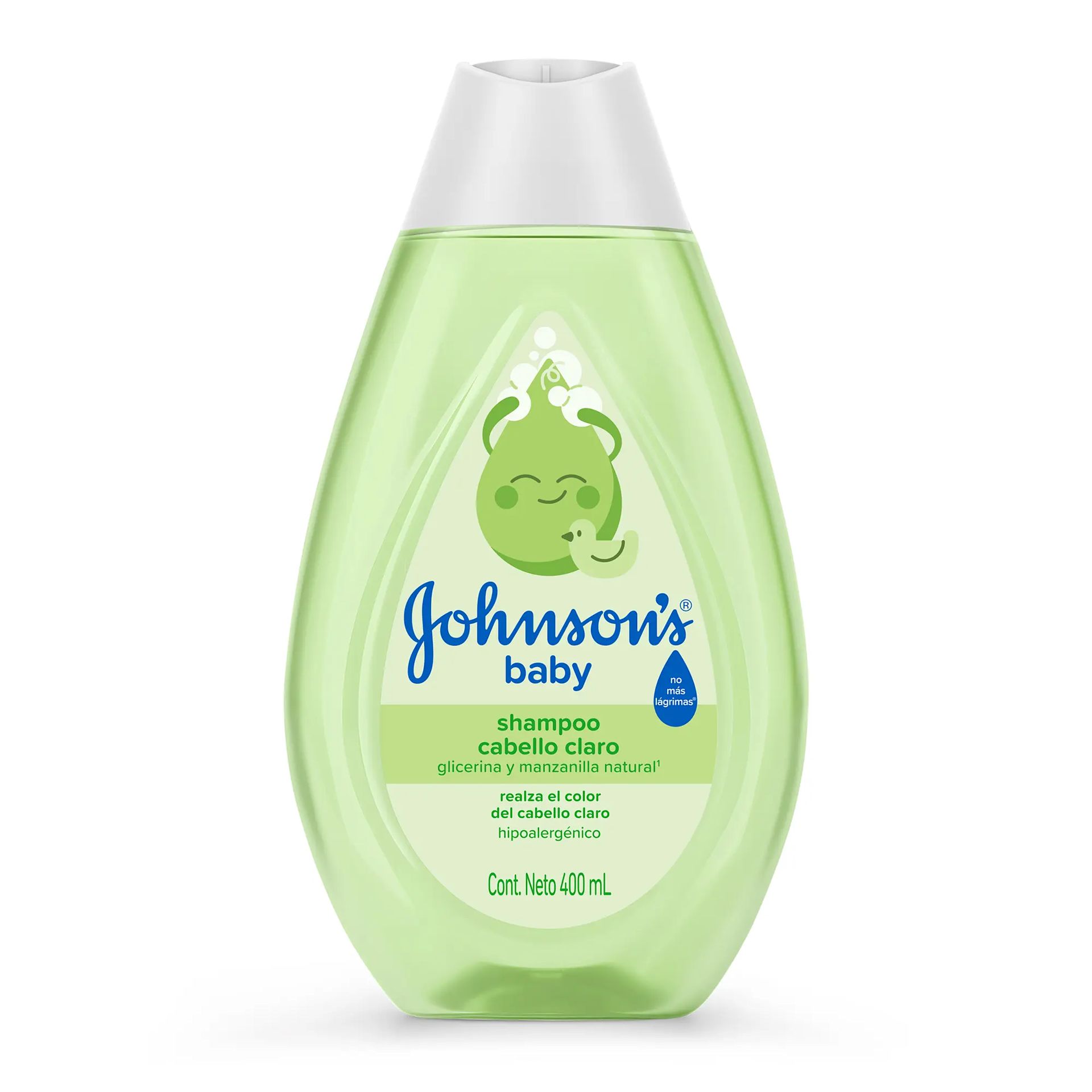 Shampoo JOHNSON’S® baby Cabello Claro - 400 ml