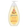 Johnson's baby skin nourish moisture wash with shea and cocoa butter scents, 20.3 fl oz (600 ml), cleanses and leaves skin feeling moisturized, suitable for the whole family, no more tears formula.