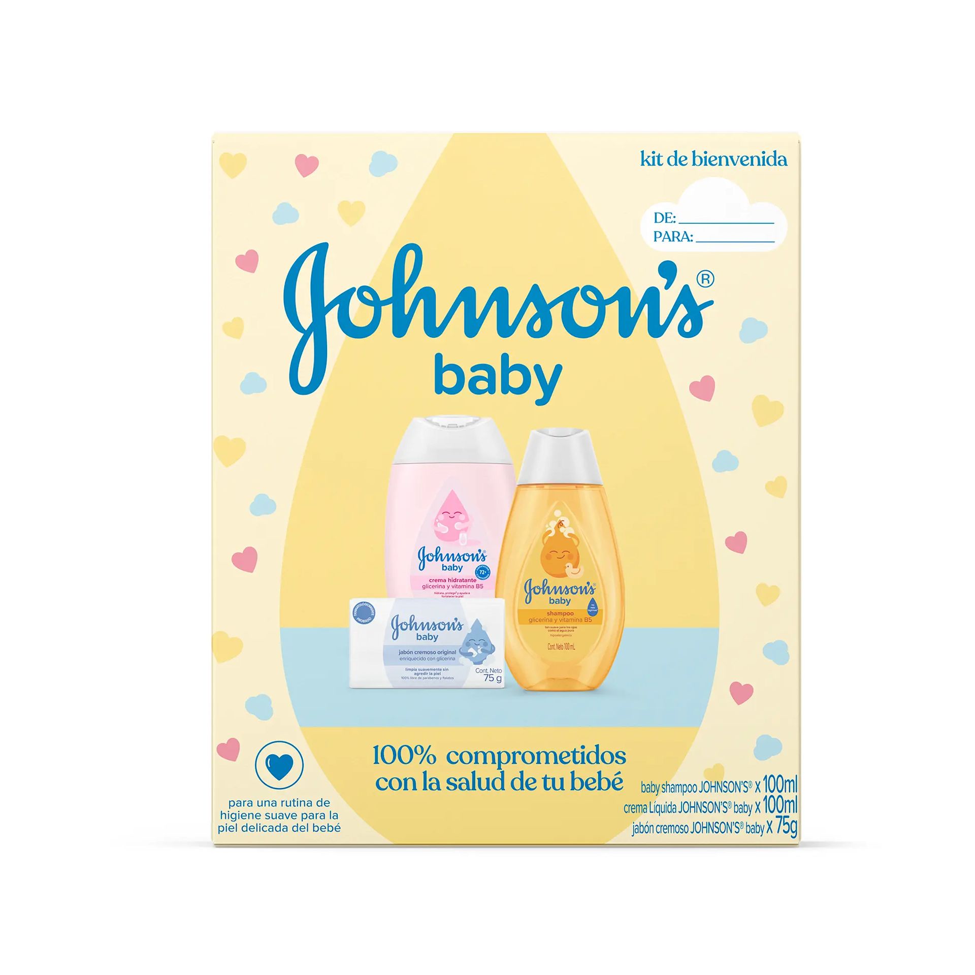 Estuche Regalo para Bebé  JOHNSON’S® Baby Pequeño​