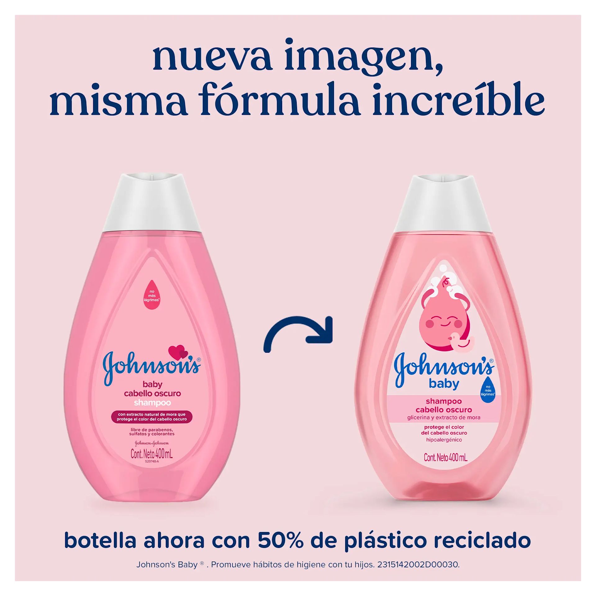 JOHNSON-S BABY ECOMM VISION CABELLO OSCURO- PACKAGING TRANSITION 400ml MX JPG