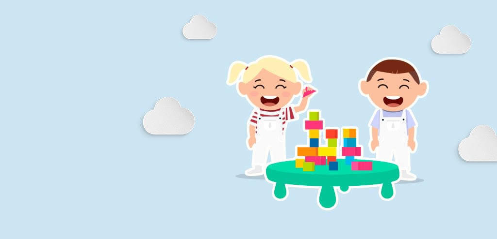 Família sorrindo enquanto pai segura a filha no colo